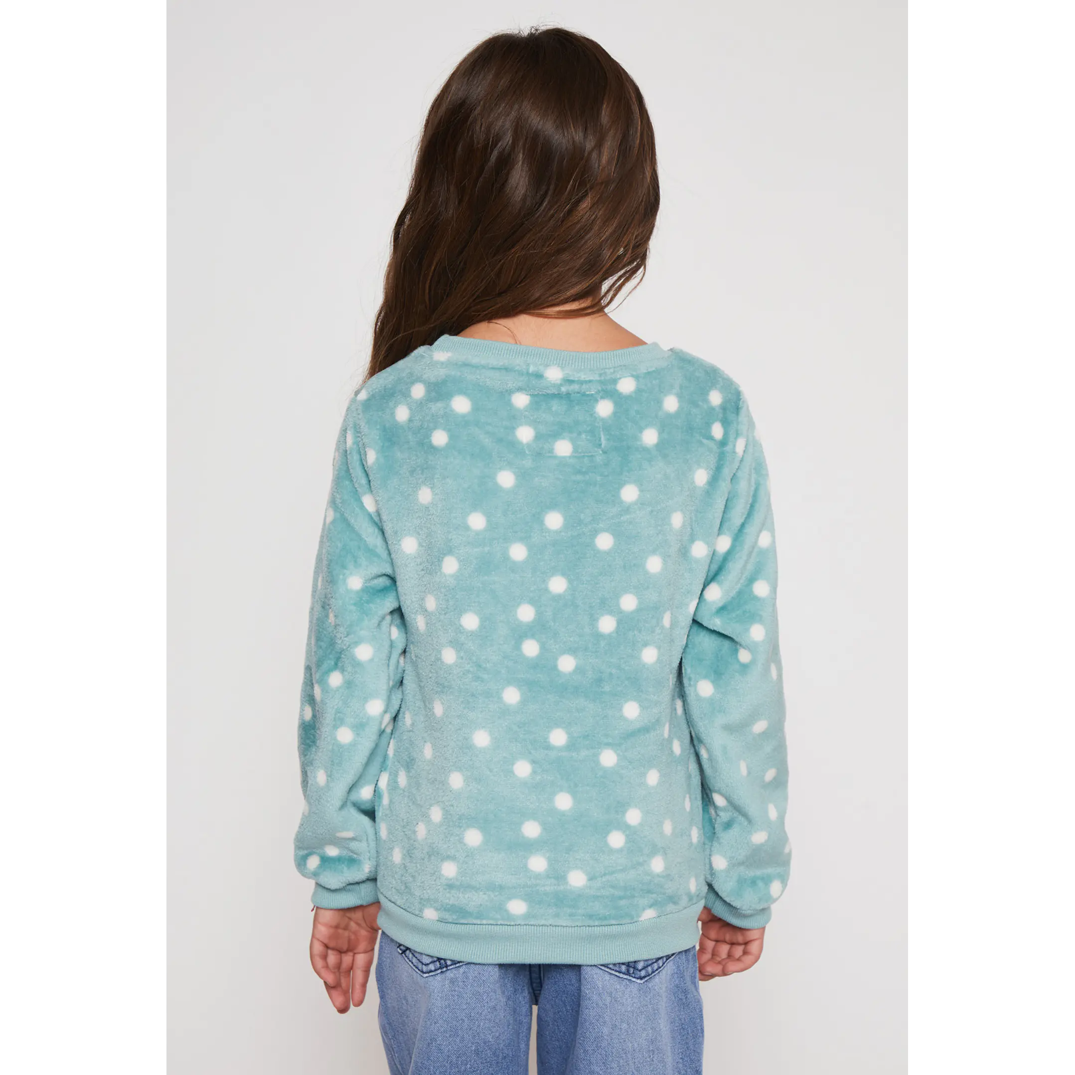 Polar Peludo Niña Turquesa Familyshop 2