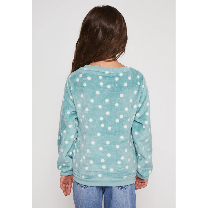 Polar Peludo Niña Turquesa Familyshop 2