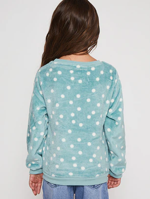 Polar Peludo Niña Turquesa Familyshop