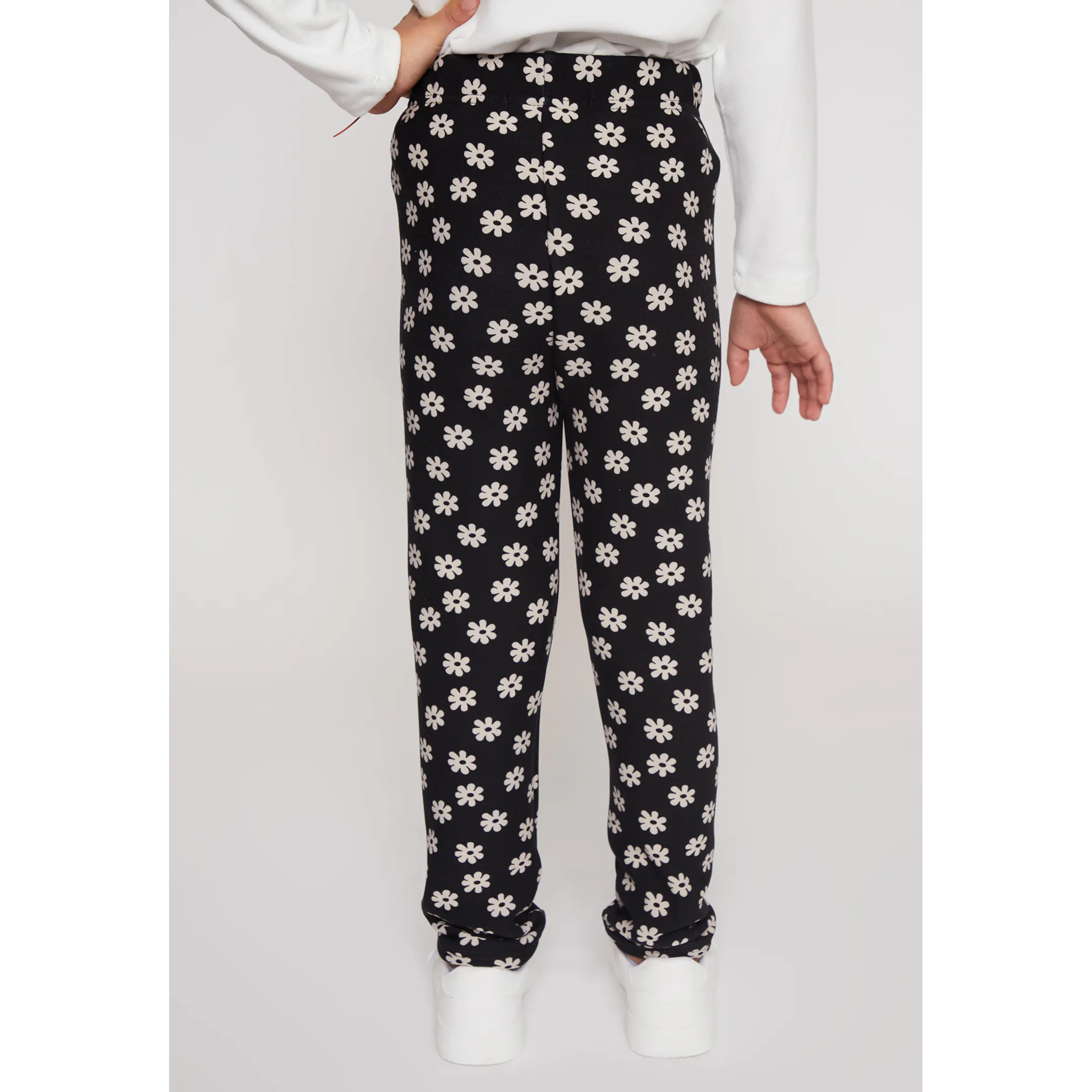 Calza Forrada Niña Negro Familyshop 3