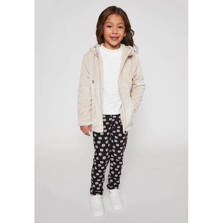 Calza Forrada Niña Negro Familyshop 2