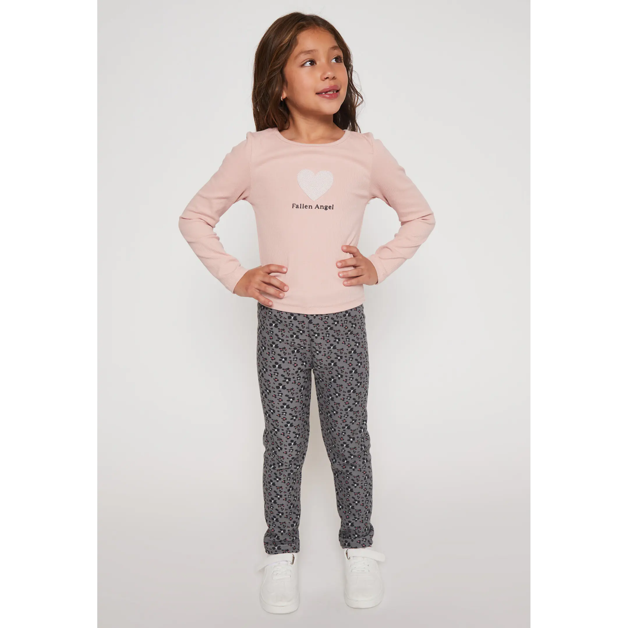 Calza Forrada Niña Gris Familyshop 2