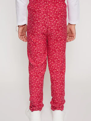 Calza Forrada Niña Fucsia Familyshop