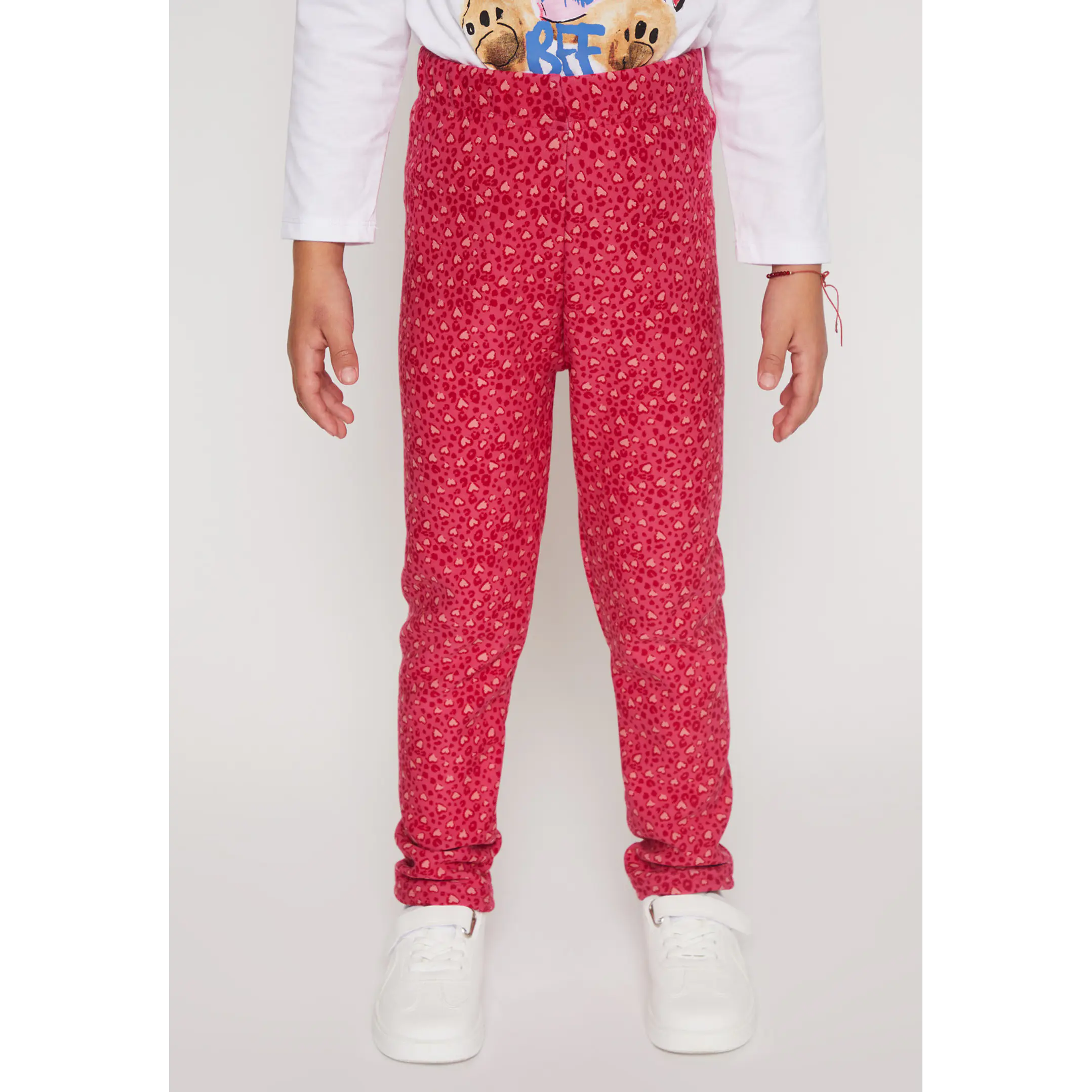 Calza Forrada Niña Fucsia Familyshop 1
