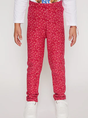 Calza Forrada Niña Fucsia Familyshop
