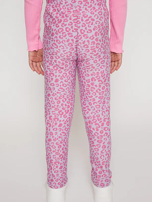 Calza Forrada Niña Lila Familyshop