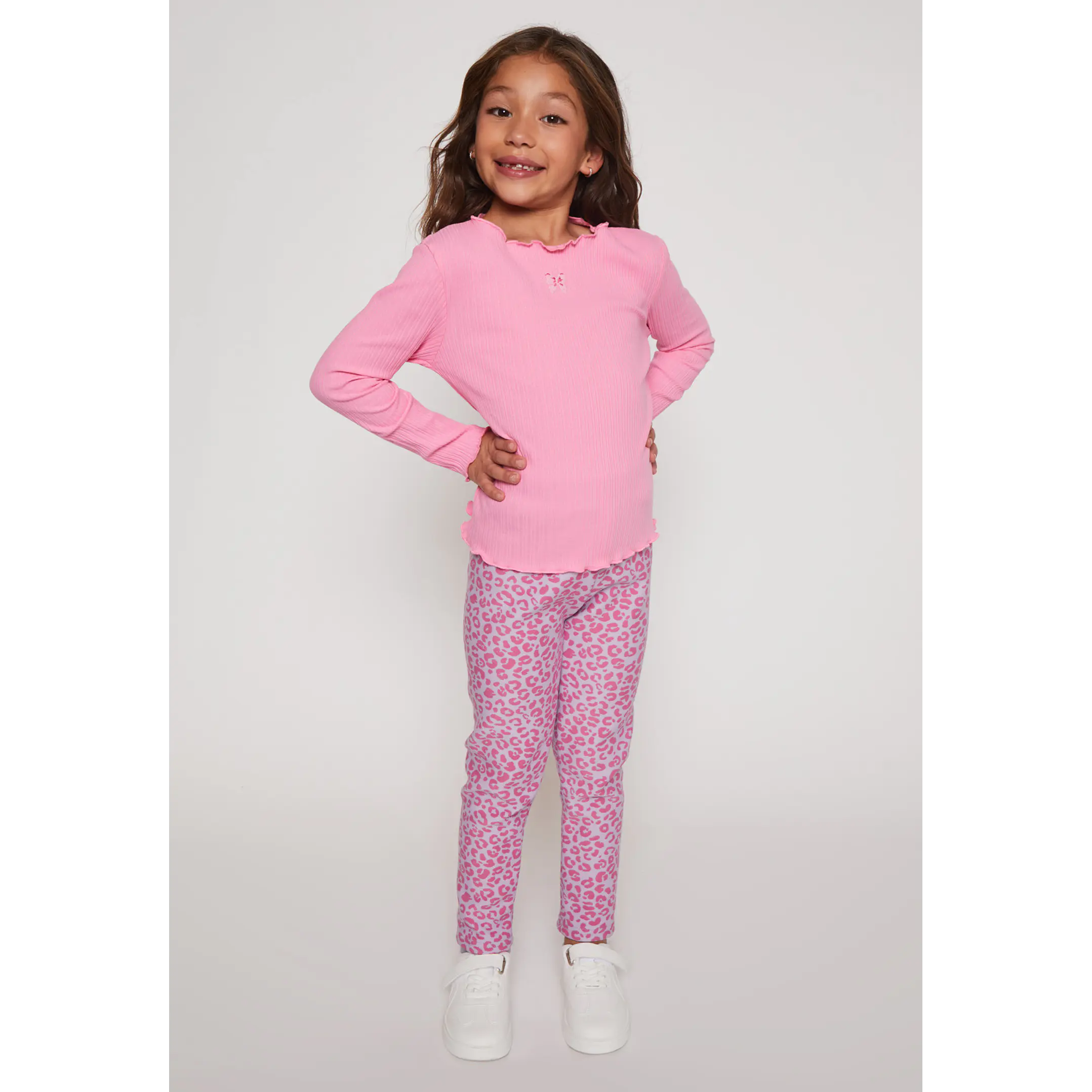 Calza Forrada Niña Lila Familyshop 2