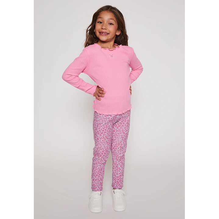 Calza Forrada Niña Lila Familyshop 2