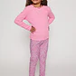 Calza Forrada Niña Lila Familyshop - Miniatura 2
