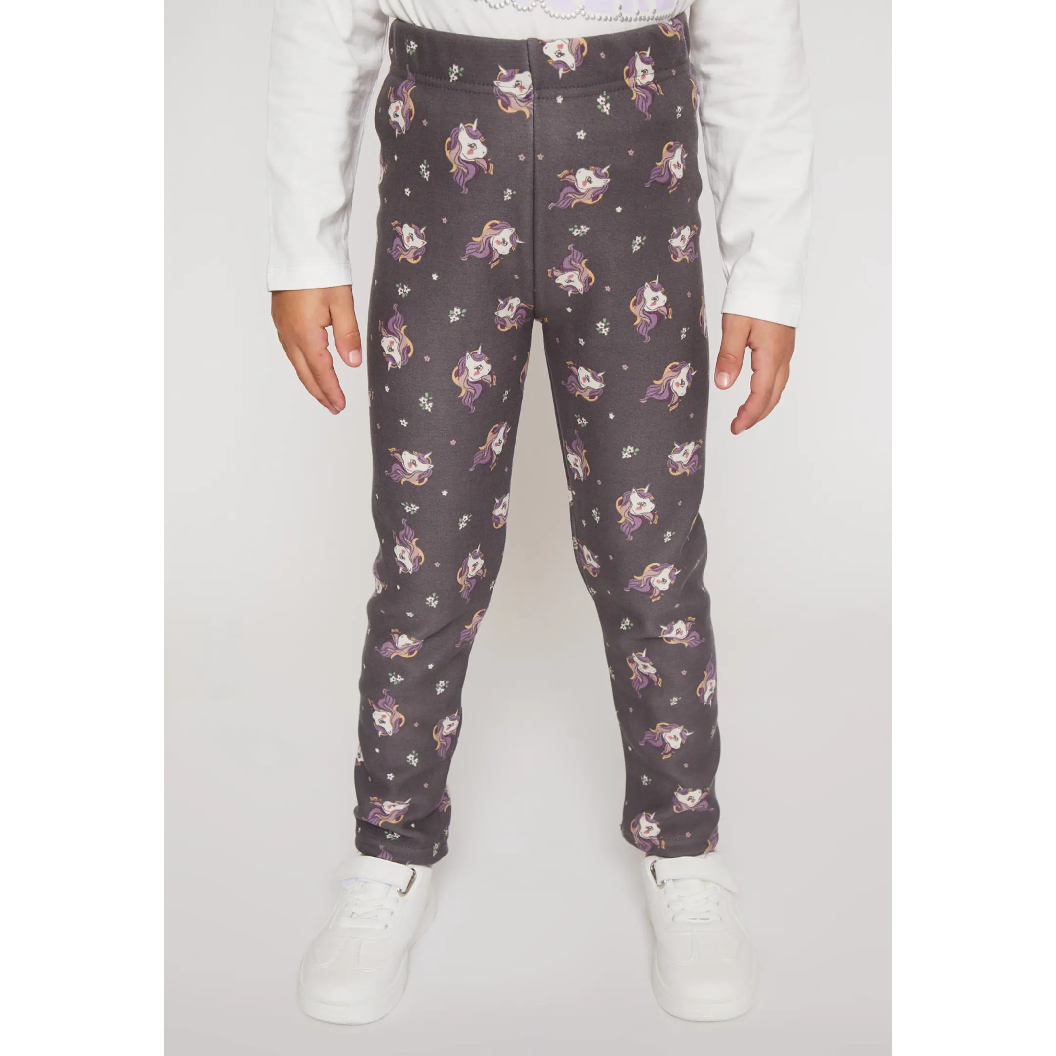 Calza Forrada Niña Acero Familyshop 1