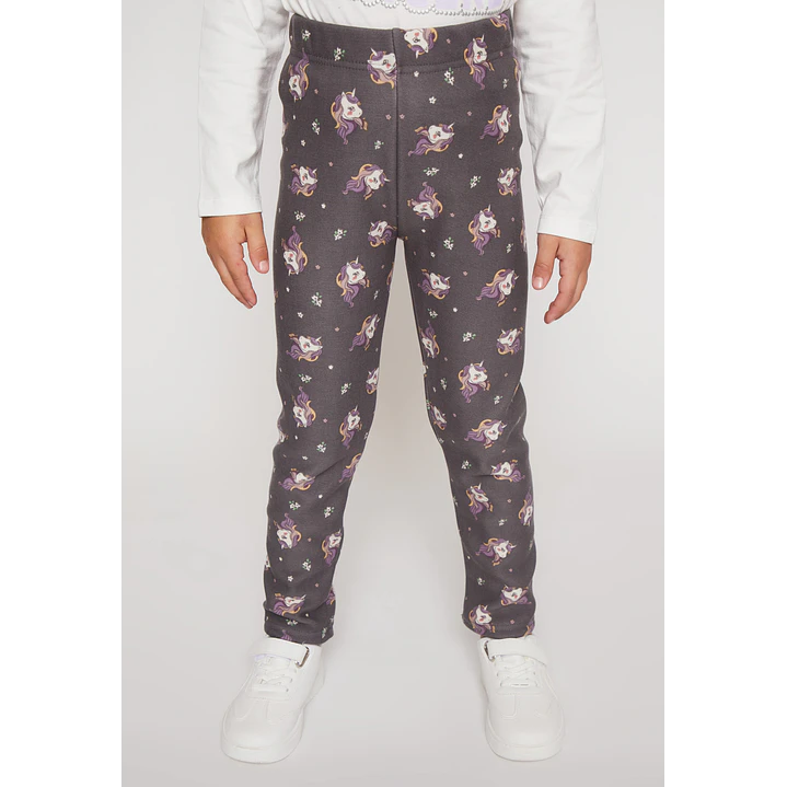Calza Forrada Niña Acero Familyshop 1
