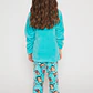 Pijama Polar Niña Celeste Familyshop - Miniatura 2