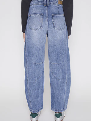 Jeans Barrel Lola Azul Familyshop