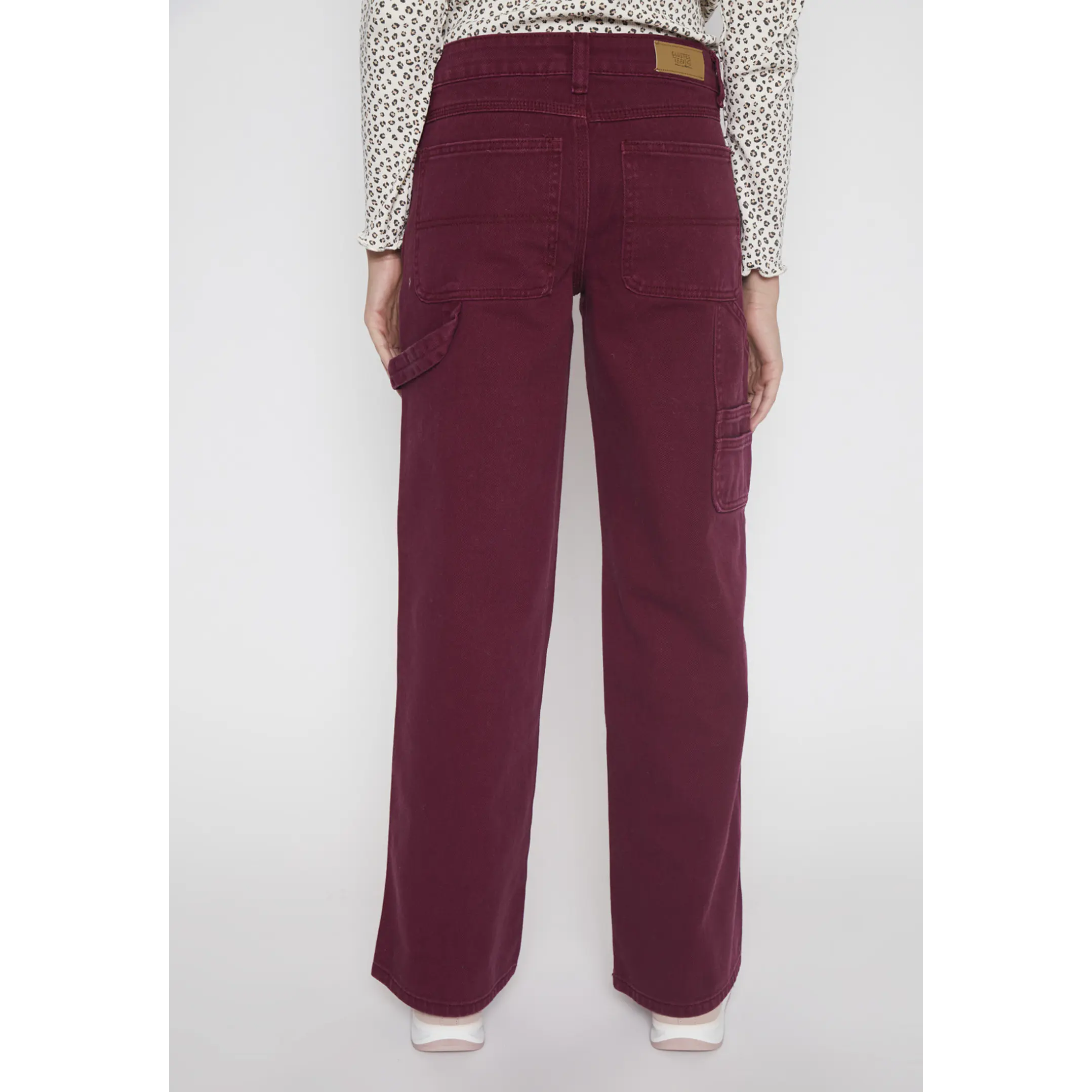 Pantalón Baggy Lola Burdeo Familyshop 2