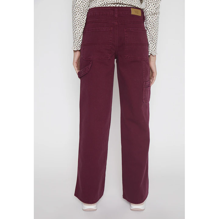 Pantalón Baggy Lola Burdeo Familyshop 2