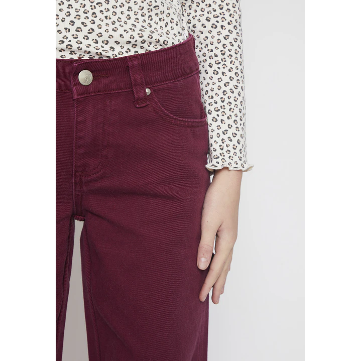 Pantalón Baggy Lola Burdeo Familyshop 3