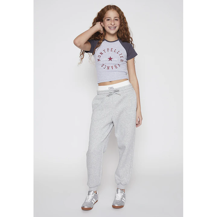 Polera Raglan Lola Gris Familyshop 4