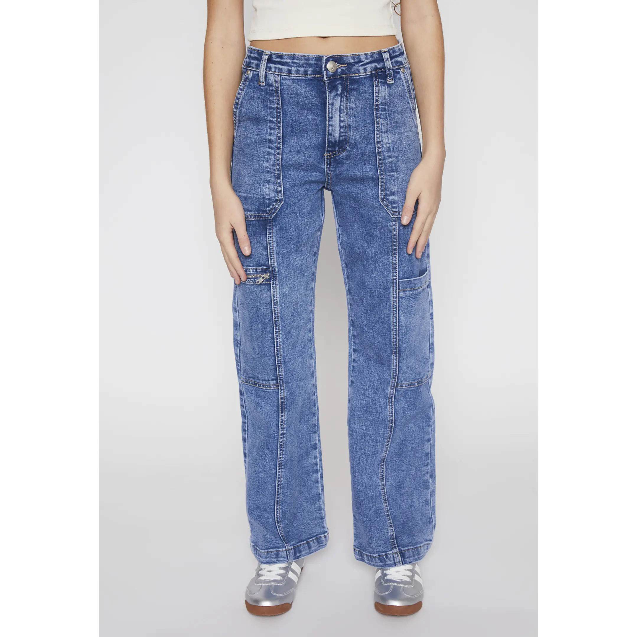 Jeans Procesado Lola Azul Familyshop 1