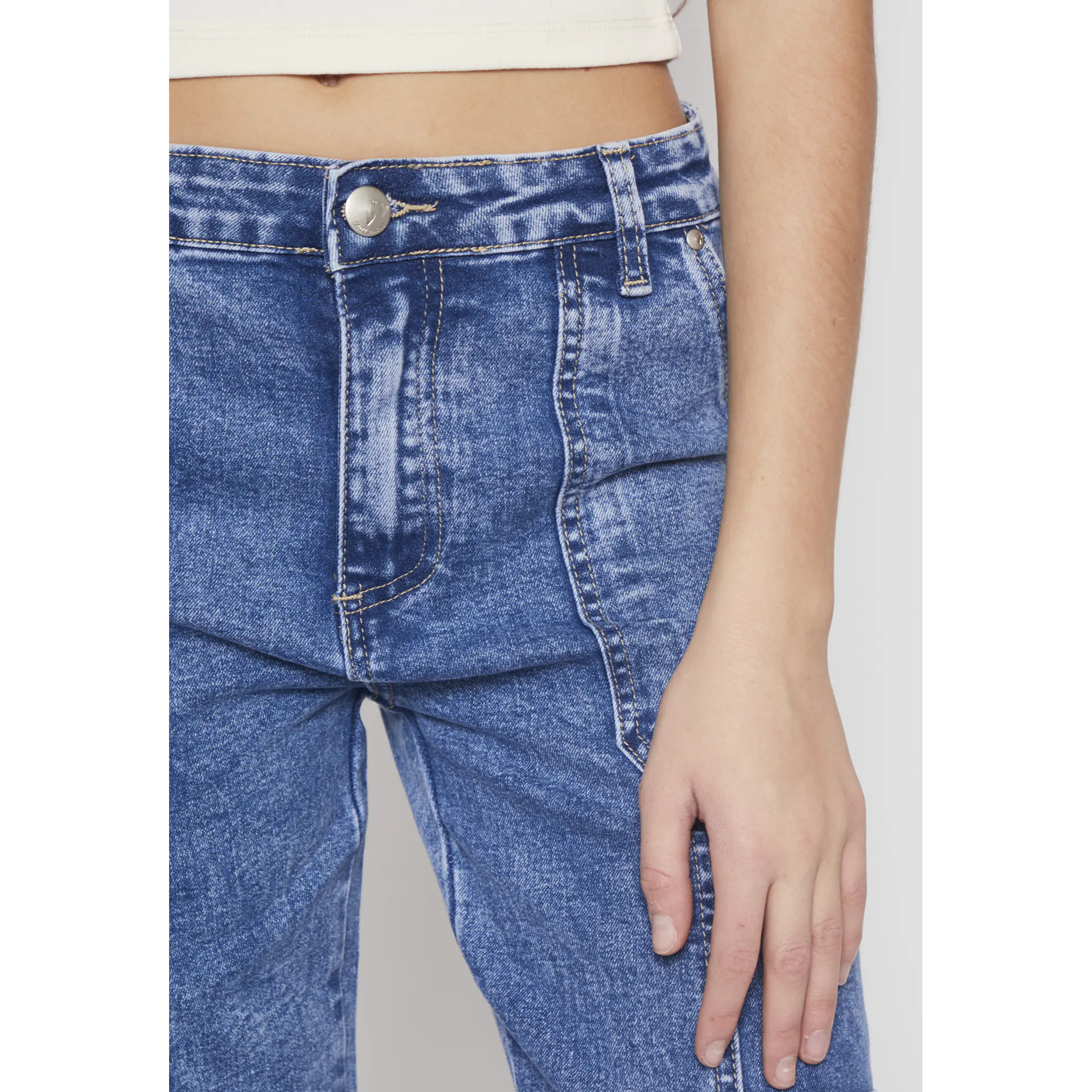 Jeans Procesado Lola Azul Familyshop 3