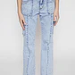 Jeans Flare Costura Lola Azul Familyshop - Miniatura 1