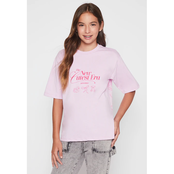 Polera Oversize Lola Lila Familyshop 1