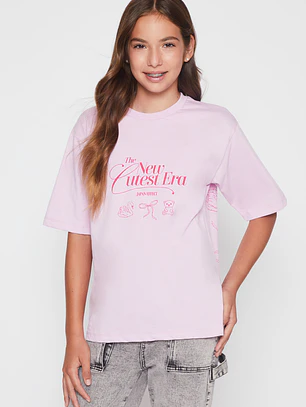 Polera Oversize Lola Lila Familyshop