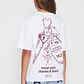 Polera Oversize LLavero  Lola Blanco Familyshop - Miniatura 2