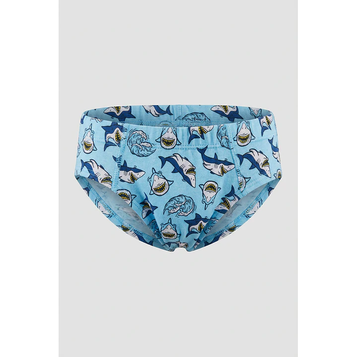Slip Tripack Niño Verde Print Family Shop 3