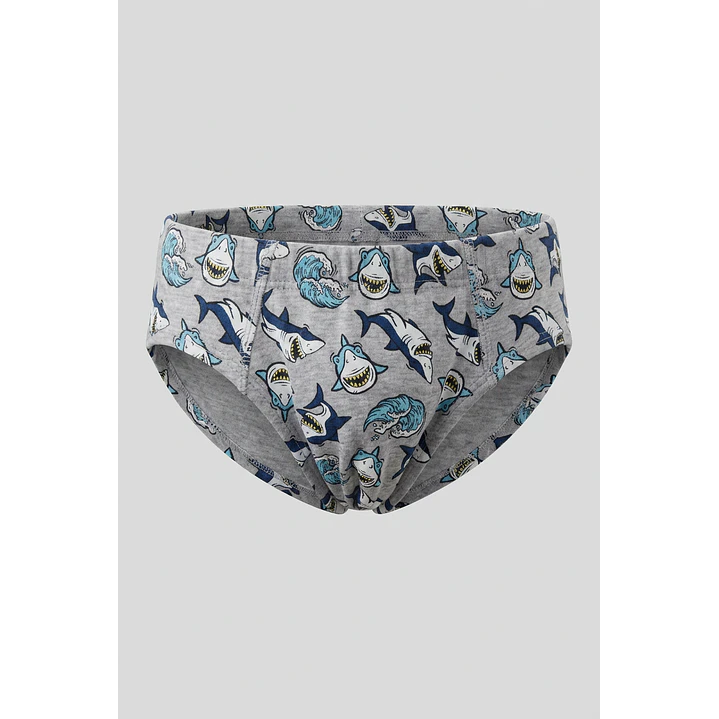 Slip Tripack Niño Azul Print Family Shop 1