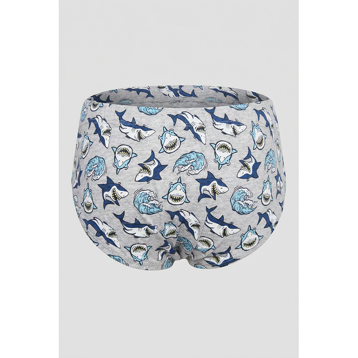 Slip Tripack Niño Azul Print Family Shop 2
