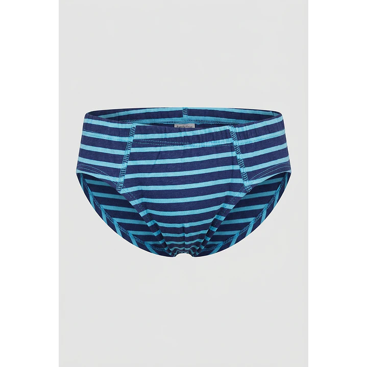 Slip Tripack Niño Azul Print Family Shop 3
