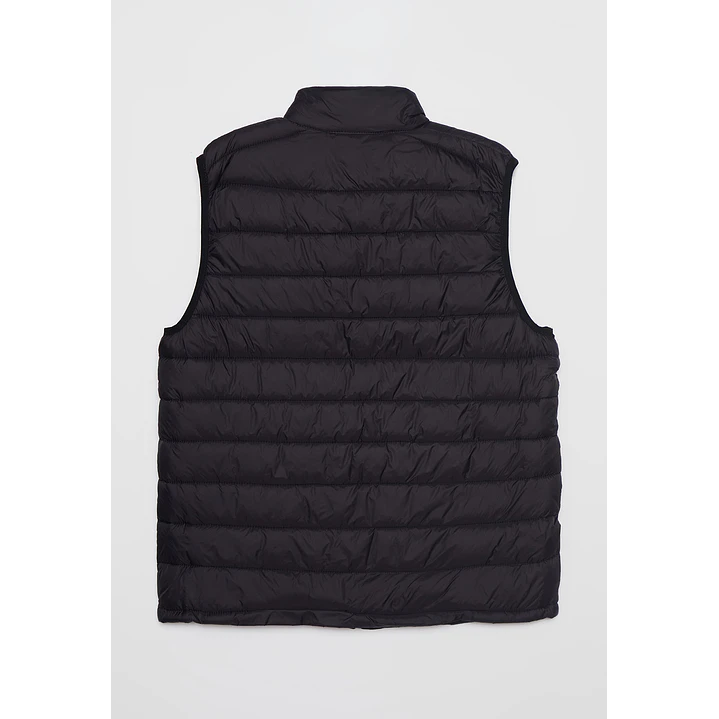 Parka Basic Sin Manga Hombre Negro Familyshop 2