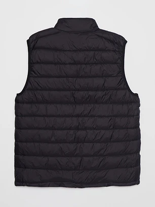 Parka Basic Sin Manga Hombre Negro Familyshop