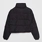 Parka Puffa Mujer Negro Familyshop - Miniatura 2