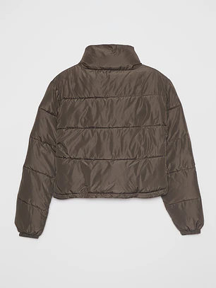 Parka Puffa Mujer Verde Familyshop