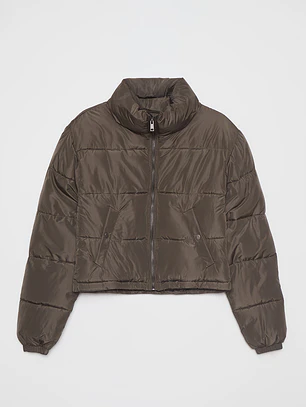 Parka Puffa Mujer Verde Familyshop
