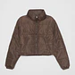 Parka Puffa Mujer Café Familyshop - Miniatura 1
