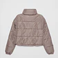 Parka Puffa Mujer Beige Familyshop - Miniatura 2