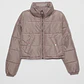 Parka Puffa Mujer Beige Familyshop - Miniatura 1