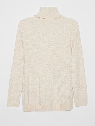 Sweater Chenille Mujer Crudo Familyshop