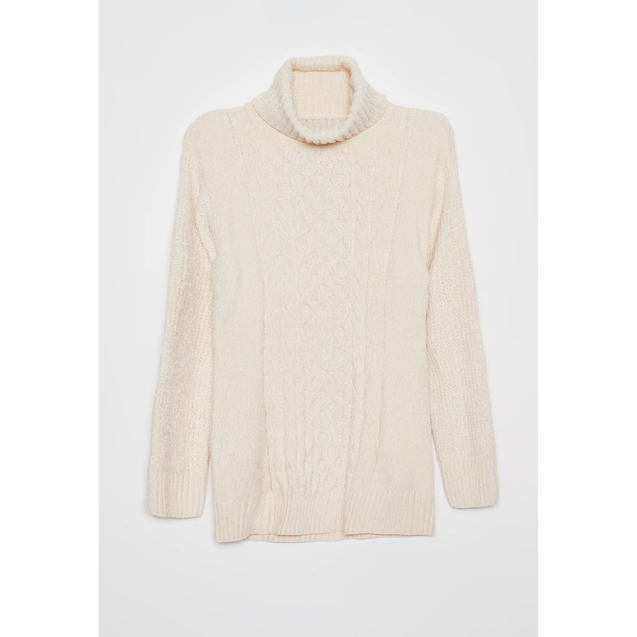 Sweater Chenille Mujer Crudo Familyshop 1