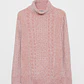 Sweater Chenille Mujer Rosado Familyshop - Miniatura 1
