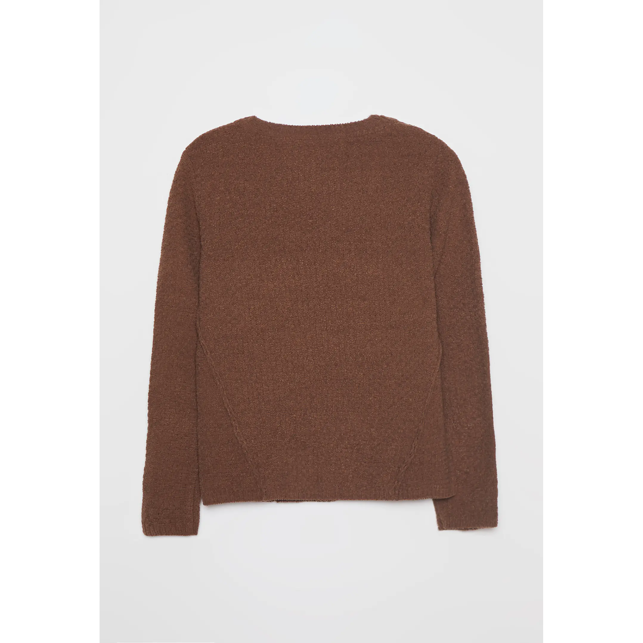Sweater Chenille Fantasía Mujer Café Familyshop 2