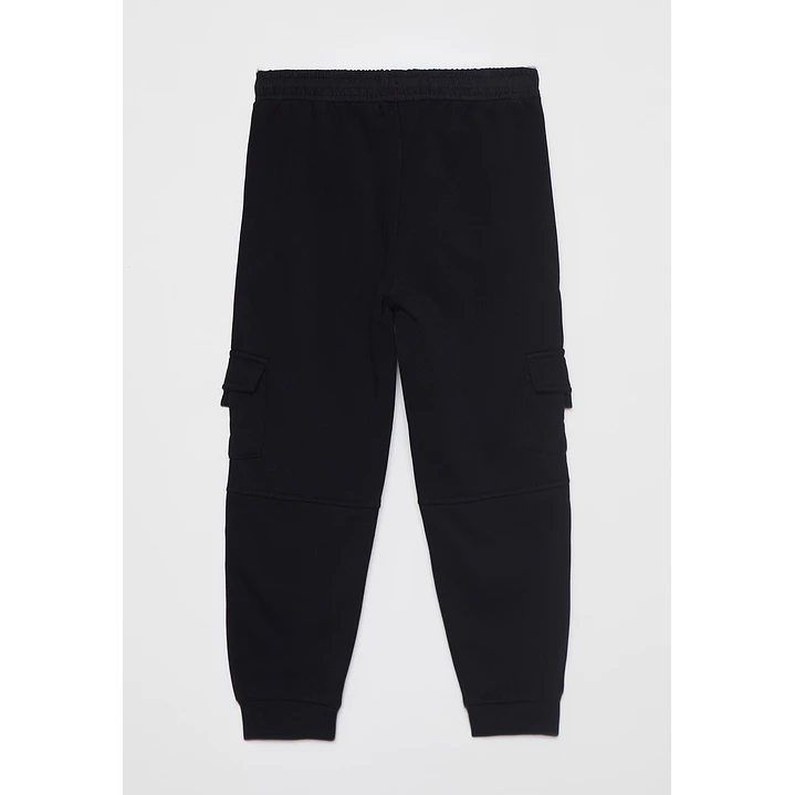 Pantalón Buzo Cargo Niño Negro Familyshop 2