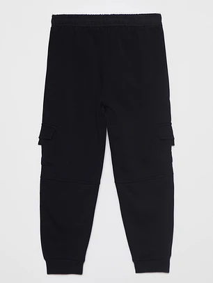 Pantalón Buzo Cargo Niño Negro Familyshop