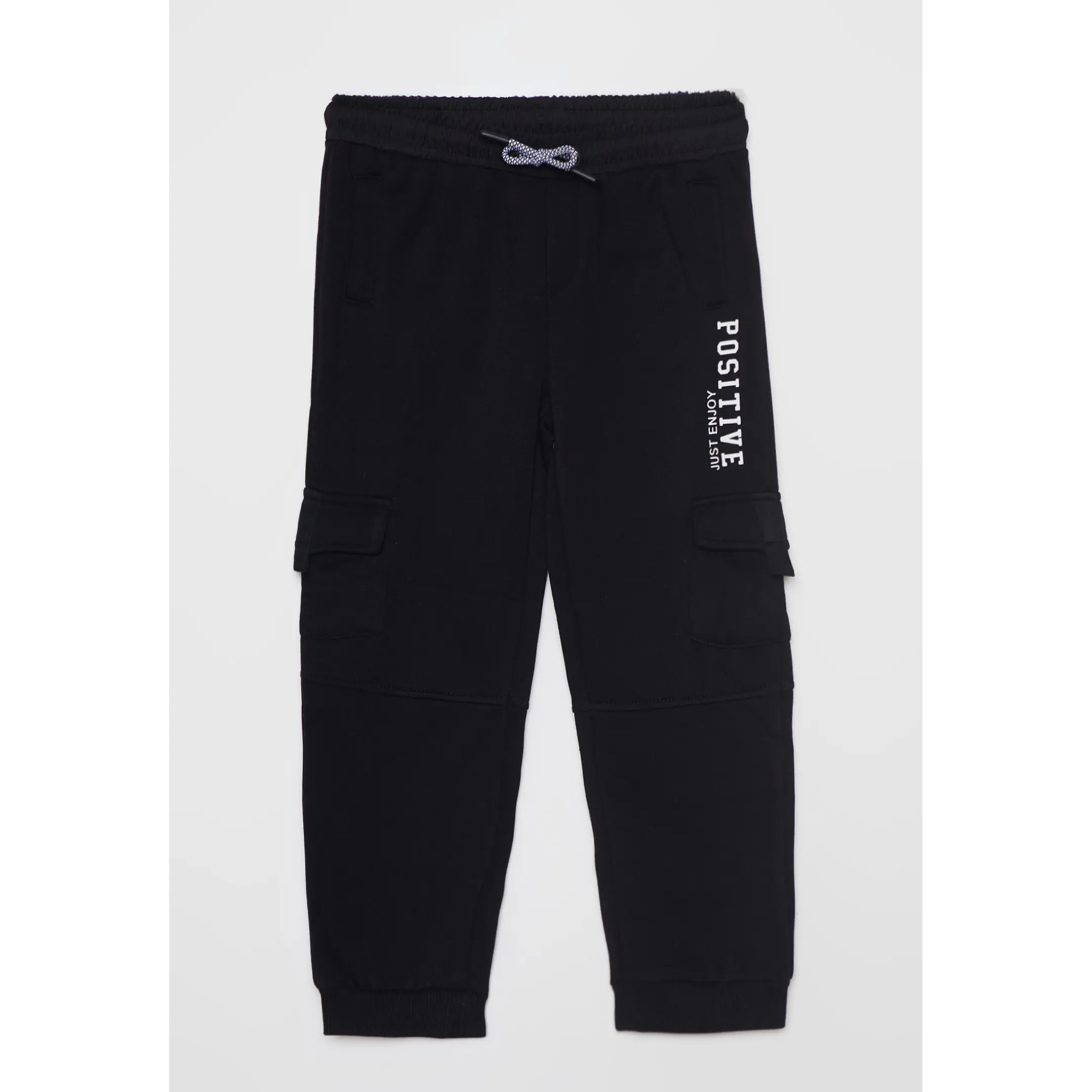 Pantalón Buzo Cargo Niño Negro Familyshop 1