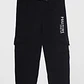 Pantalón Buzo Cargo Niño Negro Familyshop - Miniatura 1