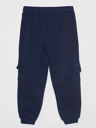 Pantalón Buzo Cargo Niño Azul Familyshop