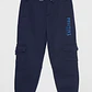 Pantalón Buzo Cargo Niño Azul Familyshop - Miniatura 1