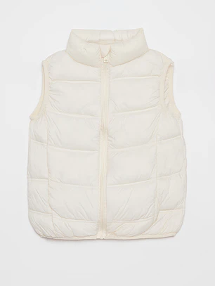 Parka Basic Niña Crudo Familyshop